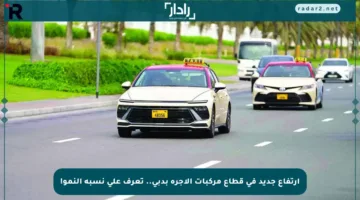 ارتفاع جديد في قطاع مركبات الأجرة بدبي.. تعرف على نسبة النمو!